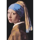 POsterpoint Meisje van Vermeer Poster - Kunst - artprint - Meisje met de Parel - 30 x 40 cm