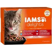 IAMS 2x Delights Land - Sea 12 X 85 Gr