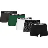 Urban Classics Boxershorts blauw / grijs / zwart