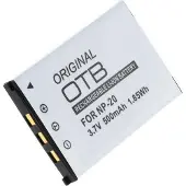 OTB Camera accu compatibel met Casio NP-20 / 500 mAh