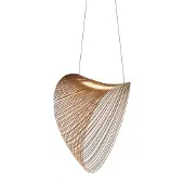Luce Plan Hanglampe , Illan, dimbare, Hout, Woonkamer, Hout, Designer