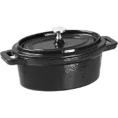 Vogue Gietijzeren Mini Braadpan Ovaal 9,4x15,5cm