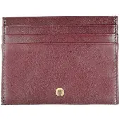 Etienne aigner Daily Basic Creditcardtasje Leer 10 cm rood