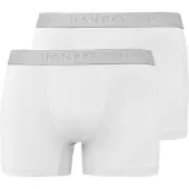 Hanro Boxershorts 'Essentials' grijs / natuurwit