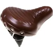 Selle Fietszadel Wave / Drifter Geribbeld Bruin
