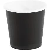 Fiesta Kartonnen Espressobekers 12cl - Zwart ( 50 Stuks )