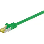 Varia Goede verbindingen. Patchkabel met Cat.7, onbeschermde kabel, groen, 20 meter