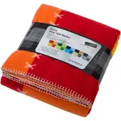 James & nicholson XXL Fleece Plaid Urban Style Rood 150x200cm
