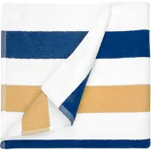 The One Towelling TH1090 Beach Towel Stripe