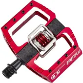 Crankbrothers - Mallet DH Klick-Pedal - Klikpedalen rood