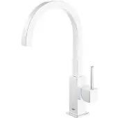 Tres Keukenkraan cocina gebogen uitloop 20.5 cm mat wit