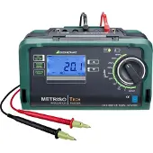 Gossen metrawatt METRISO TECH Isolatiemeter Kalibratie (DAkkS) 50 V, 100 V, 250 V, 500 V, 1000 V 199 GΩ