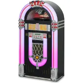 Ricatech RR4000, LED jukebox 80W TT,FM,DAB,BT,CD, zwart