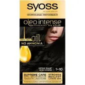 Syoss 3x Oleo Intense Haarverf 1-10 Intens Zwart