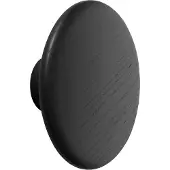 Muuto Dots Wood Coat Hooks Black | Ø 9 cm