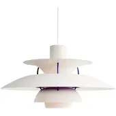Louis Poulsen PH 5 hanglamp Ø500, Klassiek wit