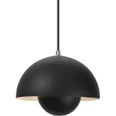 &tradition Flowerpot VP1 hanglamp mat zwart