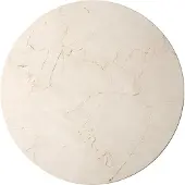 Menu Androgyne tafelblad voor bijzettafel Crystal Rose marble, Ø42 cm