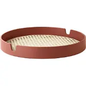Normann Copenhagen Dienblad Salon Tray Rust 35 cm