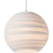 Graypants Scraplight Moon Hanglamp White | Moon 10 (Ø 26 cm)