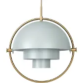 Gubi Hanglampe , Multi-Lite, dimbare, Groen, Woonkamer, Metaal, Designer