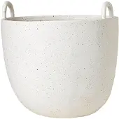 Ferm Living Speckle Pot - Large - Off-White