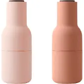 AUDO CPH Bottle Grinder molen 2-pack Nudes (dop walnoothout)