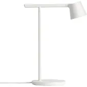 Muuto Tip Tafellamp Wit - Tafellampen Aluminium White - TIPTBL05