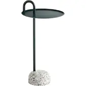 HAY Bowler Side Table - Bijzettafels & buffetten Graniet Fir Green - AA692-A375-AB01