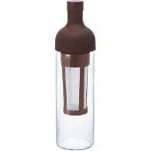 Hario Filter-in Koffiefles bruin voor koud brouwen