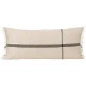 Ferm Living Calm kudde camel-black 38x88 cm