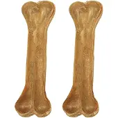 Flamingo - Hondensnack Rawhide Been - 300 gr - 2 stuks x 21 cm