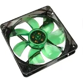 Cooltek CT120LG koelsysteem voor computers Computer behuizing Ventilator 12 cm Zwart, Groen