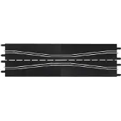 Carrera Baanstuk wegversmalling 34,5 cm zwart 2 stuks