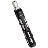 Wolf Tooth Geïntegreerde EnCase System Hex Bit Wrench Multi-Tool (14 functies) Zwart
