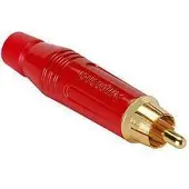 Amphenol ACPR-RED RCA Connector | Male | Rood