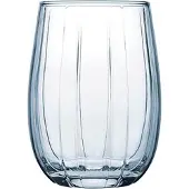 Pasabahce Linka - Blauwe waterglazen - Set van 3 - 380 ml