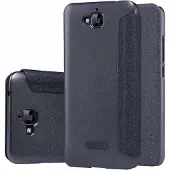 NILLKIN - Huawei Y6 Pro Hoesje - Leather Case Sparkle Series Zwart