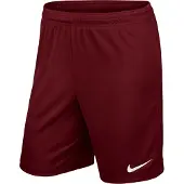 Nike Kinder Park II Knit Shorts, zonder binnenbroek, team rood/wit, maat XS, artikelnummer 725988-677