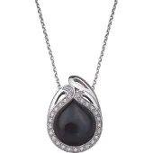 Orphelia Dames 925 Sterling Zilveren Hanger met Ketting - Zilver ZH-4568