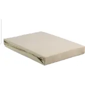Beddinghouse Matras Hoeslaken - 80/90x200cm - eenpersoons - Jersey Katoen - 100% Katoen - sand