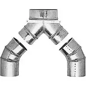 NOVY 906298 broekstuk 2 x Ø 150 mm - Ø 200 mm
