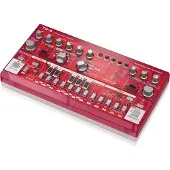 Behringer TD-3 Analoge Baslijn Synthesizer Transparant Rood