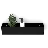 Looox Colour Shelf BoX Planchet 30x10x10 cm mat zwart