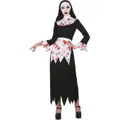 Vegaoo - Enge bebloede non outfit voor vrouwen