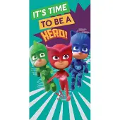 PJ Masks - Strandlaken - Time to be a Hero - 70x140 cm