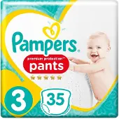 Pampers - Premium Protection Pants - Maat 3 - 70 stuks - 6/10KG