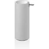 DECOR WALTHER Zeepdispenser Stone 200 ml wit Mat / Chroom