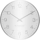 Riverdale Wandklok Ritz Zilver 40,5 cm
