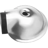 Intersteel Deurstop bol ø65mm met nokken - RVS